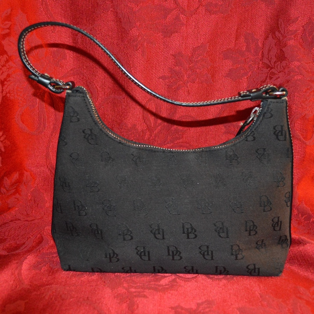 Authentic Dooney & Bourke Small Signature Hobo